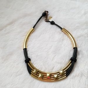 Zara Black and gold necklace